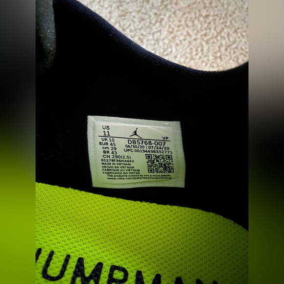 Jordan Delta Black Anthracite. Never worn. - Picture 4 of 7